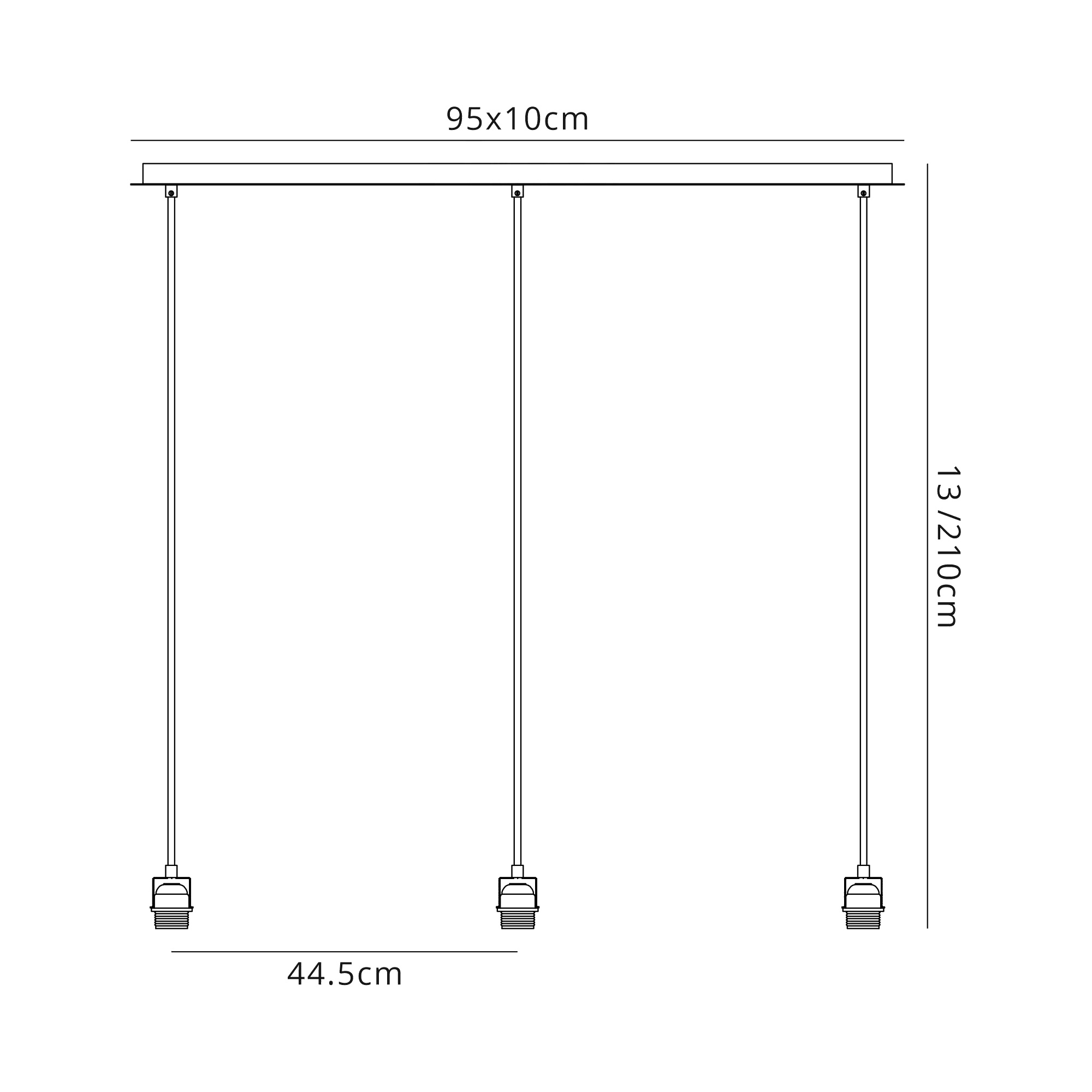 Baymont AB Ceiling Lights Deco Linear Fittings